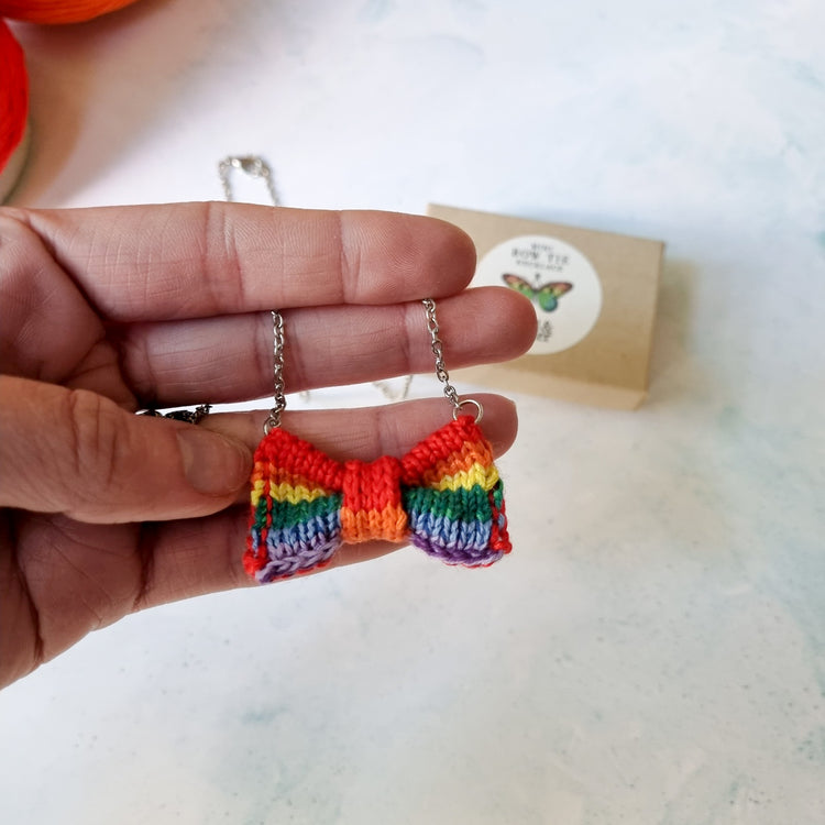 PRIDE: Mini Bow Tie Necklace