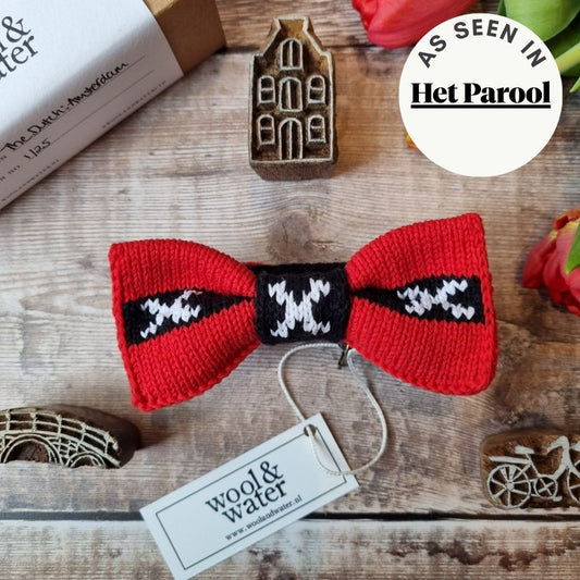 Amsterdam Flag Bow Tie - Wool & Water