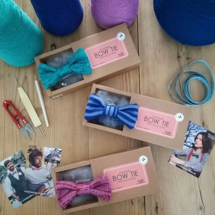 Bow Tie Bundle: Dog + Hooman Set - Wool & Water
