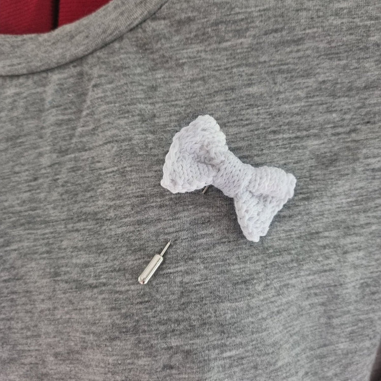 Bright Magic Mini Bow Tie Lapel Pin - Wool & Water