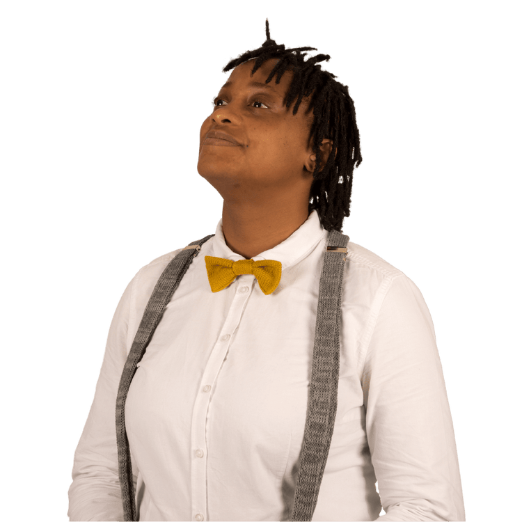 Butterscotch Yellow Bow Tie - Wool & Water