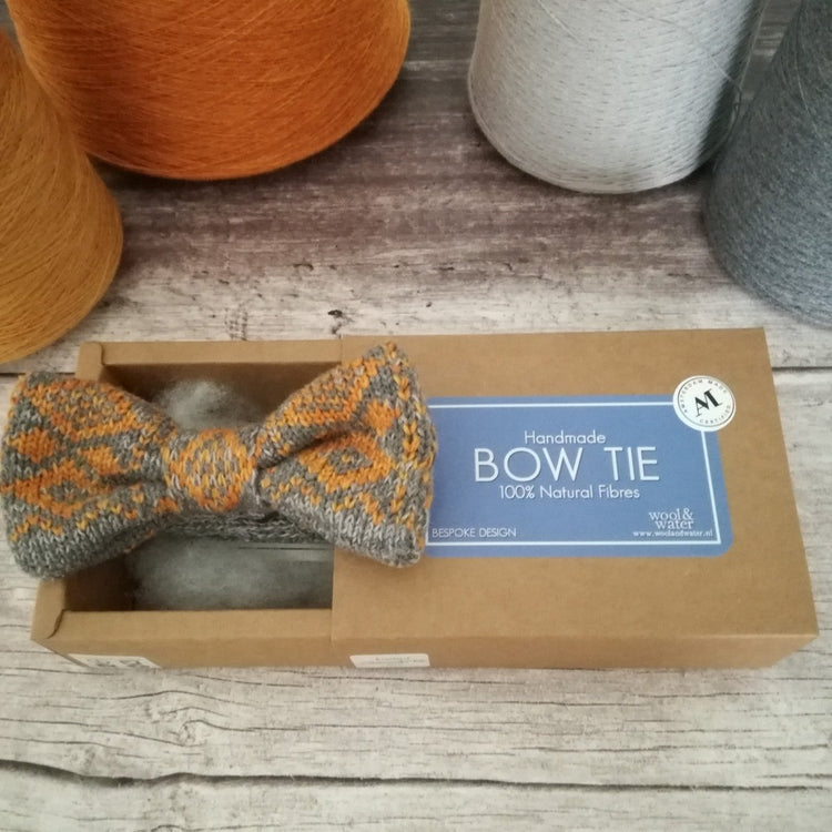 Custom Made Bow Tie - Wool & Water