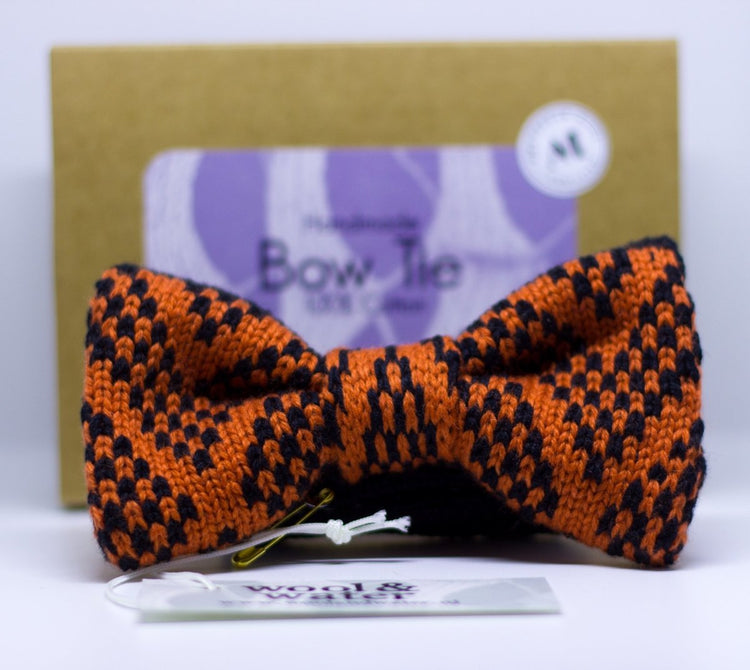 Custom Made Bow Tie - Wool & Water
