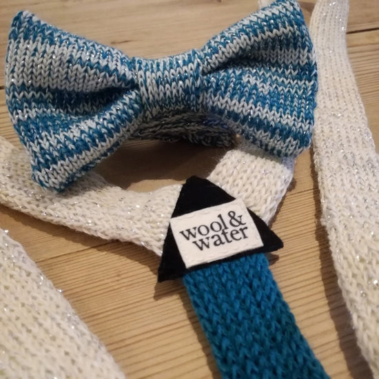 Custom Made Bow Tie - Wool & Water