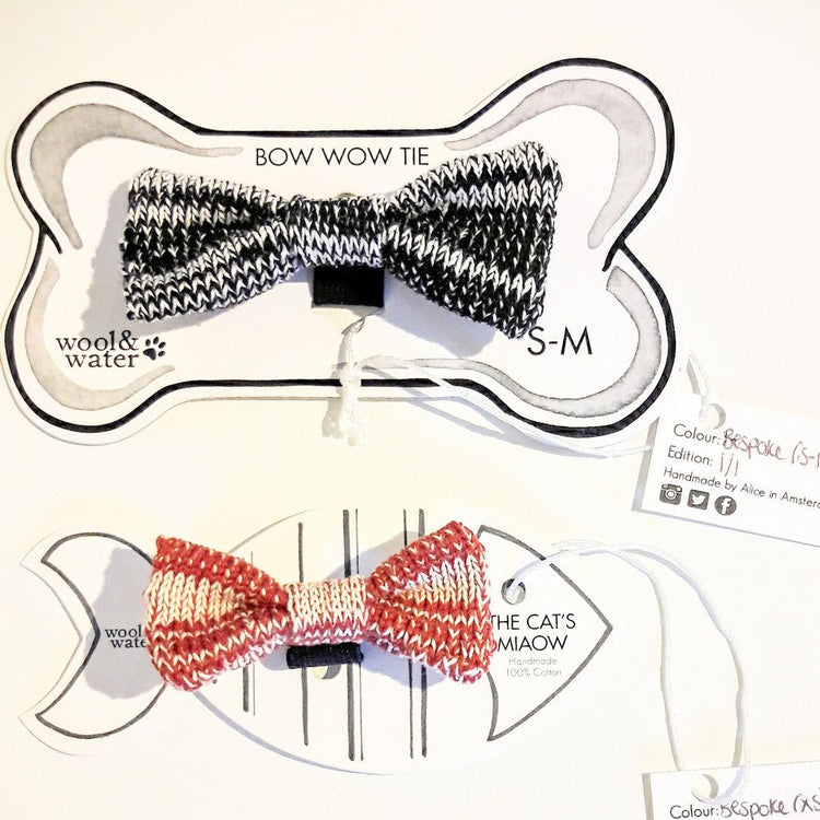 Custom Pet Bow Tie - Wool & Water