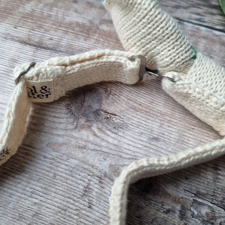 Green Ivy Bow Tie - Wool & Water