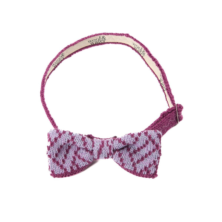 Lilac Whimsy Bow Tie - Wool & Water
