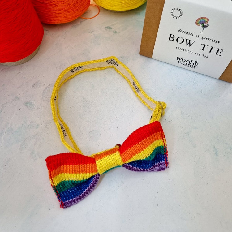 Rainbow Bow Tie: PRIDE - Wool & Water