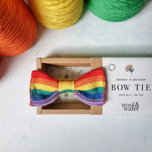 Rainbow Bow Tie: PRIDE - Wool & Water