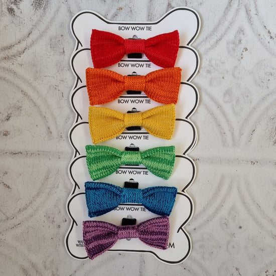 RainBOW Ties : S- M Dog (6 colours available) - Wool & Water