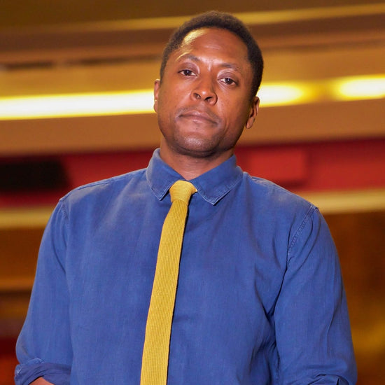 Skinny Tie: Mustard Yellow - Wool & Water