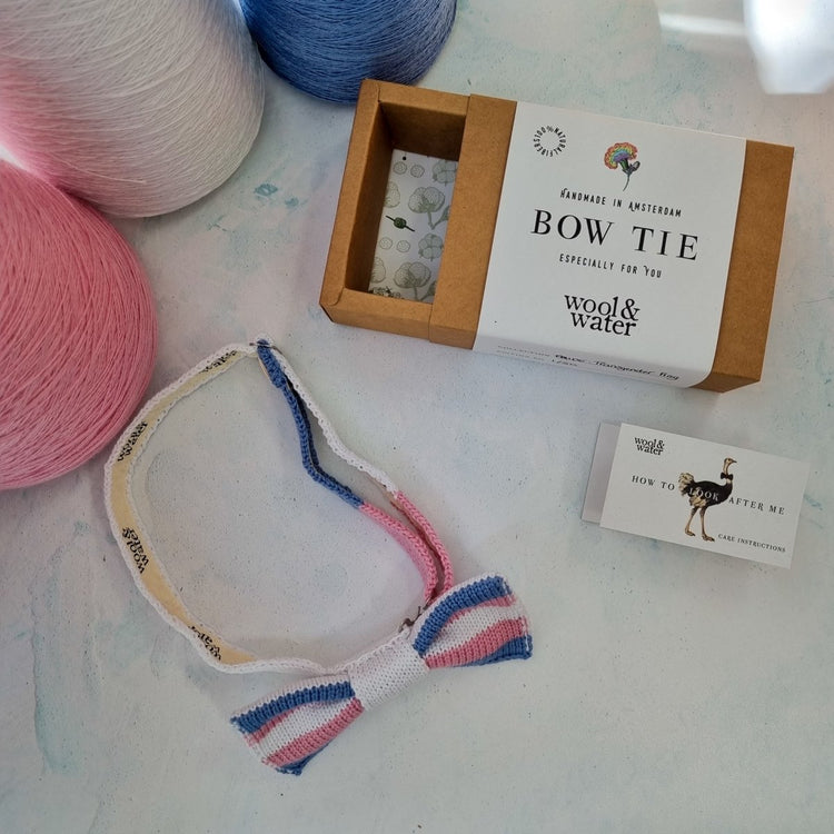 Transgender Flag Bow Tie: PRIDE - Wool & Water