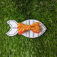 Cat/Tiny Dog Bow Tie: Orange Zest - Wool & Whiskers