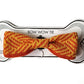 Large Dog Bow Tie: Orange Zest - Wool & Whiskers