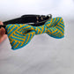 Large Dog Bow Tie: Sunny Day - Wool & Water