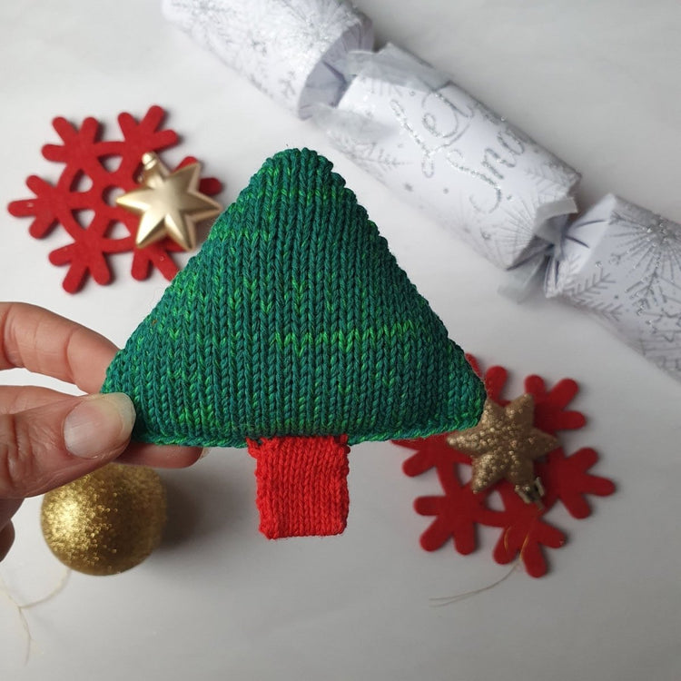 Festive Catnip Cat Toy: Christmas Tree - Wool & Water