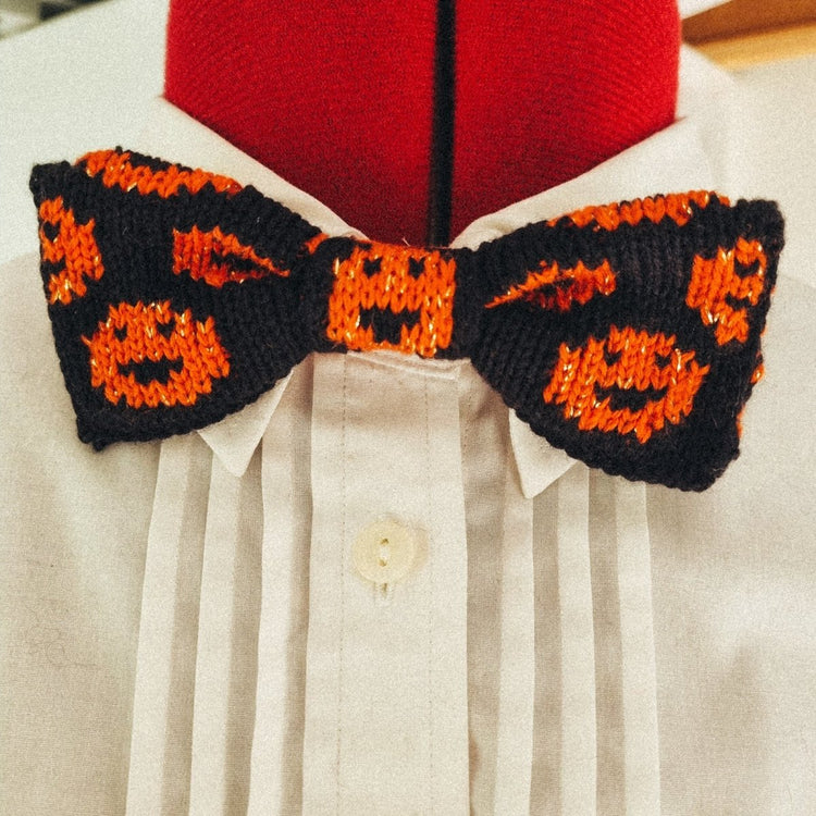 Halloween Bow Tie: Spooky Pumpkins - Wool & Water