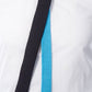 Skinny Tie: Black and Turquoise (Contrast Back) - Wool & Water